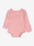 Lot bodies manches longues cerise rouge 3 - vertbaudet enfant 