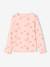 Pyjama fille à fleurs rose pâle 2 - vertbaudet enfant 
