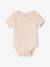 Lot 3 bodies bébé manches courtes rose pâle 4 - vertbaudet enfant 
