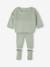 Ensemble bébé garçon tricot 3 pièces vert sauge 1 - vertbaudet enfant 