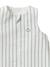 Gigoteuse été ouverture centrale personnalisable en gaze de coton RAYURE vert sauge 7 - vertbaudet enfant 