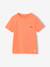 T-shirt garçon personnalisable manches courtes aubergine+blanc+BLEU+jaune pâle+mangue+sauge 28 - vertbaudet enfant 
