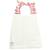 Bavoir élastiqué coton bio Vichy bois de rose 3 - vertbaudet enfant 
