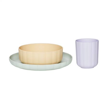 Service de table Bleu clair+Pale Mint Vanilla Lavender 4 - vertbaudet enfant 