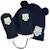 Moufle ultra doux, doublées fausse fourrure Marine 2 - vertbaudet enfant 