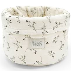 Chambre et rangement-Rangement-Panier de toilette olive bloom (18 cm)