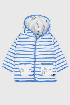 Bébé-Manteau, combipilote, nid d'ange-Manteau-Veste matelassée réversible en coton bébé