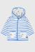 Veste matelassée réversible en coton bébé Blanc/blue saphir 1 - vertbaudet enfant 