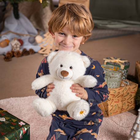 Peluche veilleuse glowy, mon ourson lumineux beige – 24 cm Blanc 3 - vertbaudet enfant 
