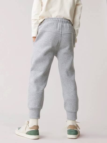Pantalon de jogging garçon Gris chine 4 - vertbaudet enfant 