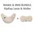 Duo bouillotte sèche déhoussable graines de lin maman et bébé - teddy sand Beige 2 - vertbaudet enfant 