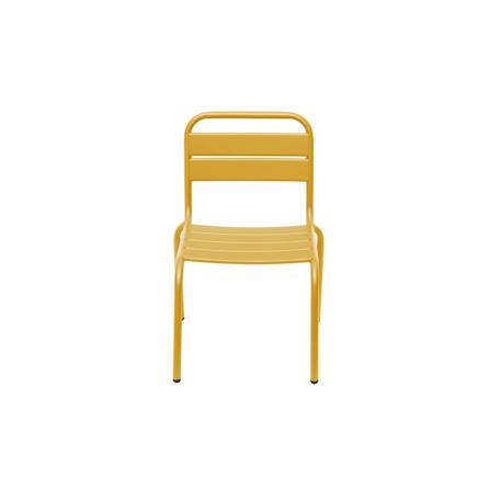 Lot de 2 chaises en métal pour enfant Anthracite+Jaune+Kaki 12 - vertbaudet enfant 