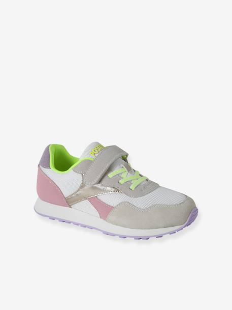 Baskets enfant fille lacets élastiqués lot rose 3 - vertbaudet enfant 