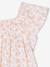 Robe fille à smocks imprimée fleurs rose poudré+vanille 7 - vertbaudet enfant 