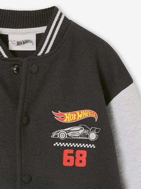 Bomber garçon Hot Wheels anthracite 4 - vertbaudet enfant 