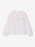 Chemise file gaze de coton imprimée personnalisable blanc imprimé+écru+rose pâle 4 - vertbaudet enfant 