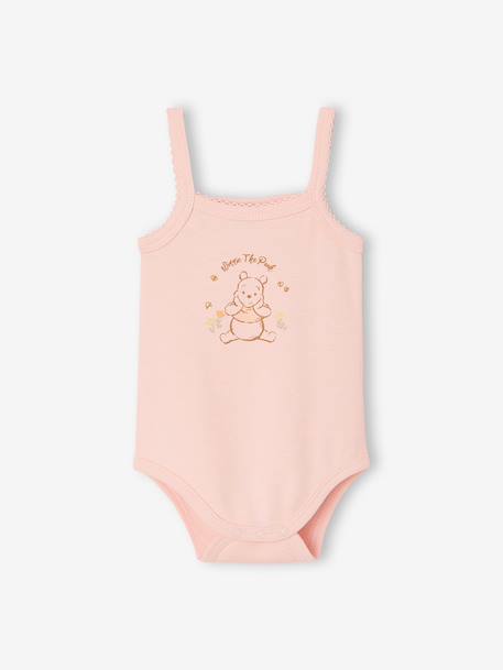 Lot de 2 bodies sans manches Winnie l'Ourson rose pâle 2 - vertbaudet enfant 