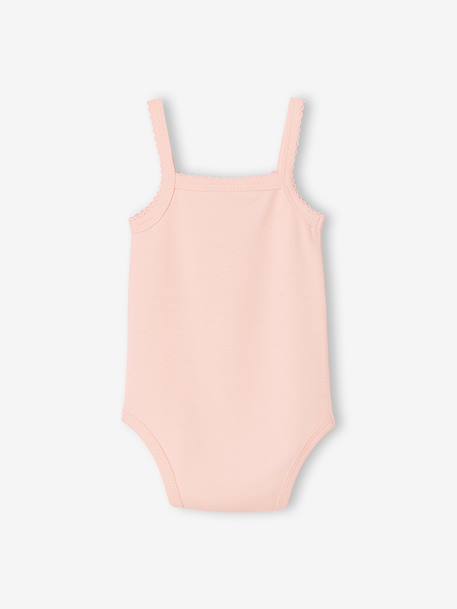 Lot de 2 bodies sans manches Winnie l'Ourson rose pâle 4 - vertbaudet enfant 