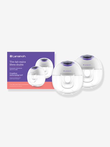 Tire-lait mains libres double violet 2 - vertbaudet enfant 