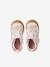Chaussons bébé toile scratch blanc imprimé+bleu chambray+rose imprimé 12 - vertbaudet enfant 