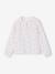 Chemise file gaze de coton imprimée personnalisable blanc imprimé+écru+rose pâle 1 - vertbaudet enfant 