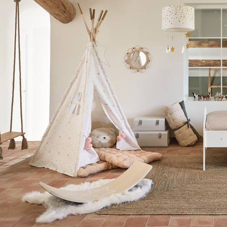 Coussin tête d'ours enfant Beige 3 - vertbaudet enfant 