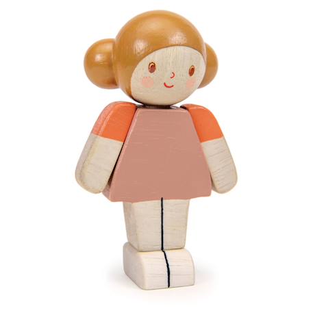 Poupées une famille - Petite fille Multicolor 2 - vertbaudet enfant 