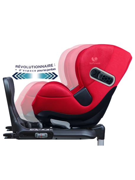 Siège auto dos route pivotant r129 i-size 40-105 cm softness® gaïa pro Carbon+Océan+Passion 14 - vertbaudet enfant 