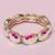Bracelet à pierres scintillantes Or 4 - vertbaudet enfant 