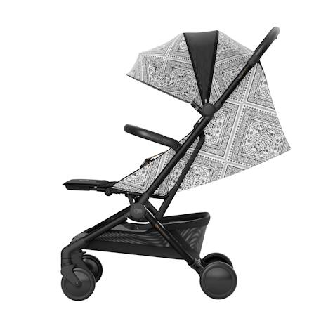 Poussette Cabine Kinderkraft PILOT 2 avec Pliage à Une Main, Position Allongée, Harnais Magnétique et UPF50+ Noir 4 - vertbaudet enfant 