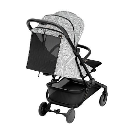 Poussette Cabine Kinderkraft PILOT 2 avec Pliage à Une Main, Position Allongée, Harnais Magnétique et UPF50+ Noir 5 - vertbaudet enfant 