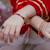 Set de 3 bracelets rubis rouge Rouge 4 - vertbaudet enfant 