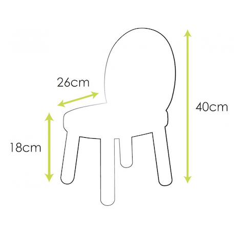 Ensemble table et chaises enfant ovaline bois naturel 1-4 ans Naturel 3 - vertbaudet enfant 