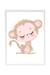 Cadre mural enfant singe Multi coloured 1 - vertbaudet enfant 