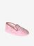 Chaussons charentaises fille fabriqués en France rose imprimé 1 - vertbaudet enfant 
