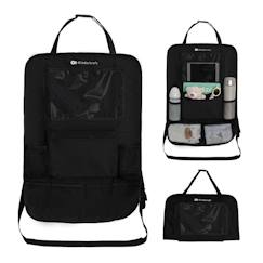 -Organisateur de Voiture Kinderkraft AUTO-ORGANIZER 2 EN 1 avec 8 Poches, Support Tablette et Protection de Siège