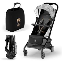 Puériculture-Poussette-Poussette citadine-Poussette Cabine Kinderkraft PILOT 2 avec Pliage à Une Main, Position Allongée, Harnais Magnétique et UPF50+