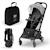 Poussette Cabine Kinderkraft PILOT 2 avec Pliage à Une Main, Position Allongée, Harnais Magnétique et UPF50+ Noir 1 - vertbaudet enfant 