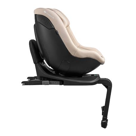 Siège auto rotatif i-size avec sécurité renforcée et inclinaison facile tissu Beige+Gris+Noir 5 - vertbaudet enfant 