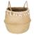 Panier pliable à pompons Naturel 1 - vertbaudet enfant 