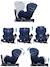 Siège auto dos route pivotant r129 i-size 40-105 cm softness® gaïa pro Carbon+Océan+Passion 9 - vertbaudet enfant 