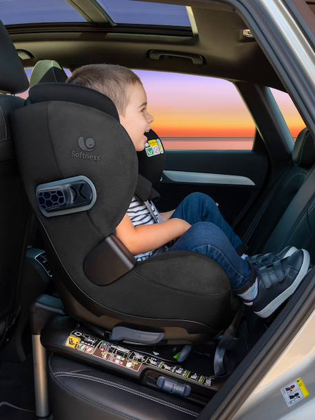 Siège auto dos route pivotant r129 i-size 40-105 cm softness® gaïa pro Carbon+Océan+Passion 6 - vertbaudet enfant 