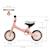 Draisienne TOVE Ultra Légère avec Selle Réglable, Roues EVA Increvables et Poignées de Transport Pratiques Beige+Menthe+Rosa 18 - vertbaudet enfant 