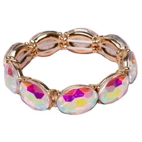 Bracelet à pierres scintillantes Or 1 - vertbaudet enfant 