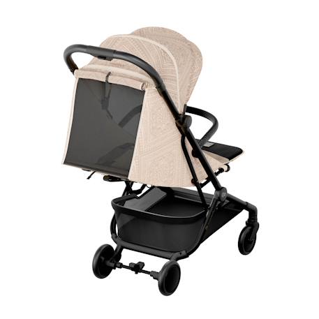 Poussette compacte et facile à plier pour voyages et déplacements Beige+Noir 5 - vertbaudet enfant 