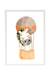 Cadre mural enfant zèbre ballon Multi coloured 1 - vertbaudet enfant 