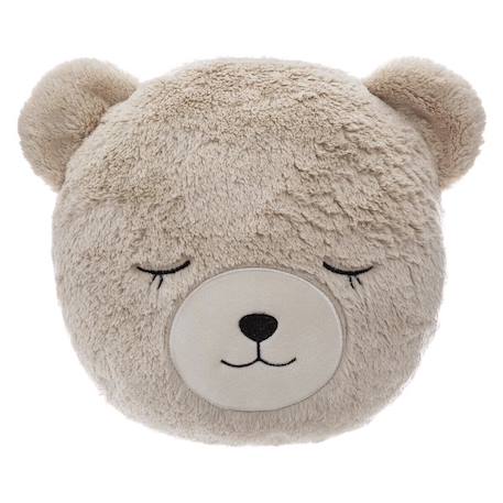 Coussin tête d'ours enfant Beige 1 - vertbaudet enfant 