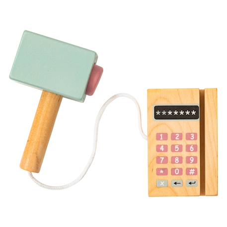 Marchande pour enfant en bois Vert clair 2 - vertbaudet enfant 