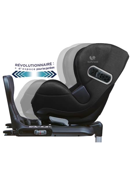 Siège auto dos route pivotant r129 i-size 40-105 cm softness® gaïa pro Carbon+Océan+Passion 2 - vertbaudet enfant 