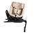 Siège auto rotatif i-size avec sécurité renforcée et inclinaison facile tissu Beige+Gris+Noir 4 - vertbaudet enfant 